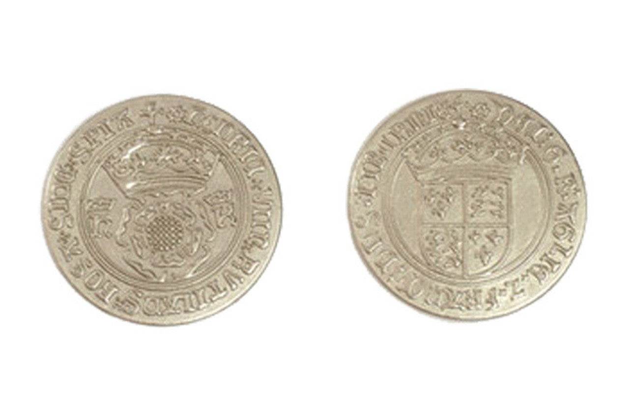 Early English Kings Themed Gaming Coins - Large 30mm (9-Pack) -