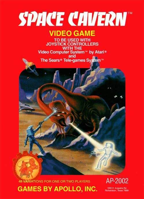 Space Cavern (Atari 2600) - Game Manual Only