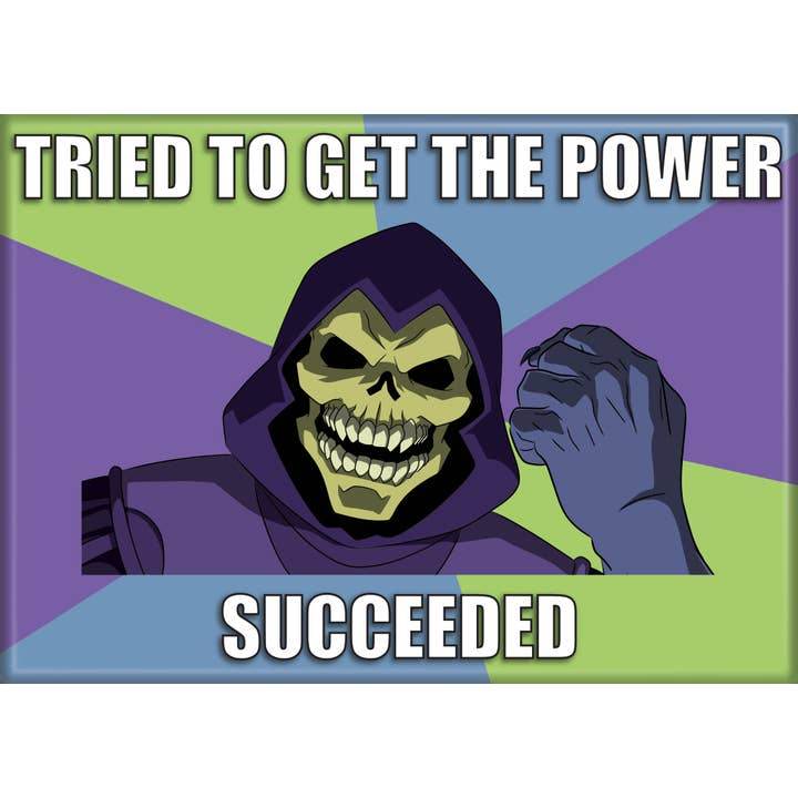 Masters of the Universe: Skeletor Succeeded Magnet -