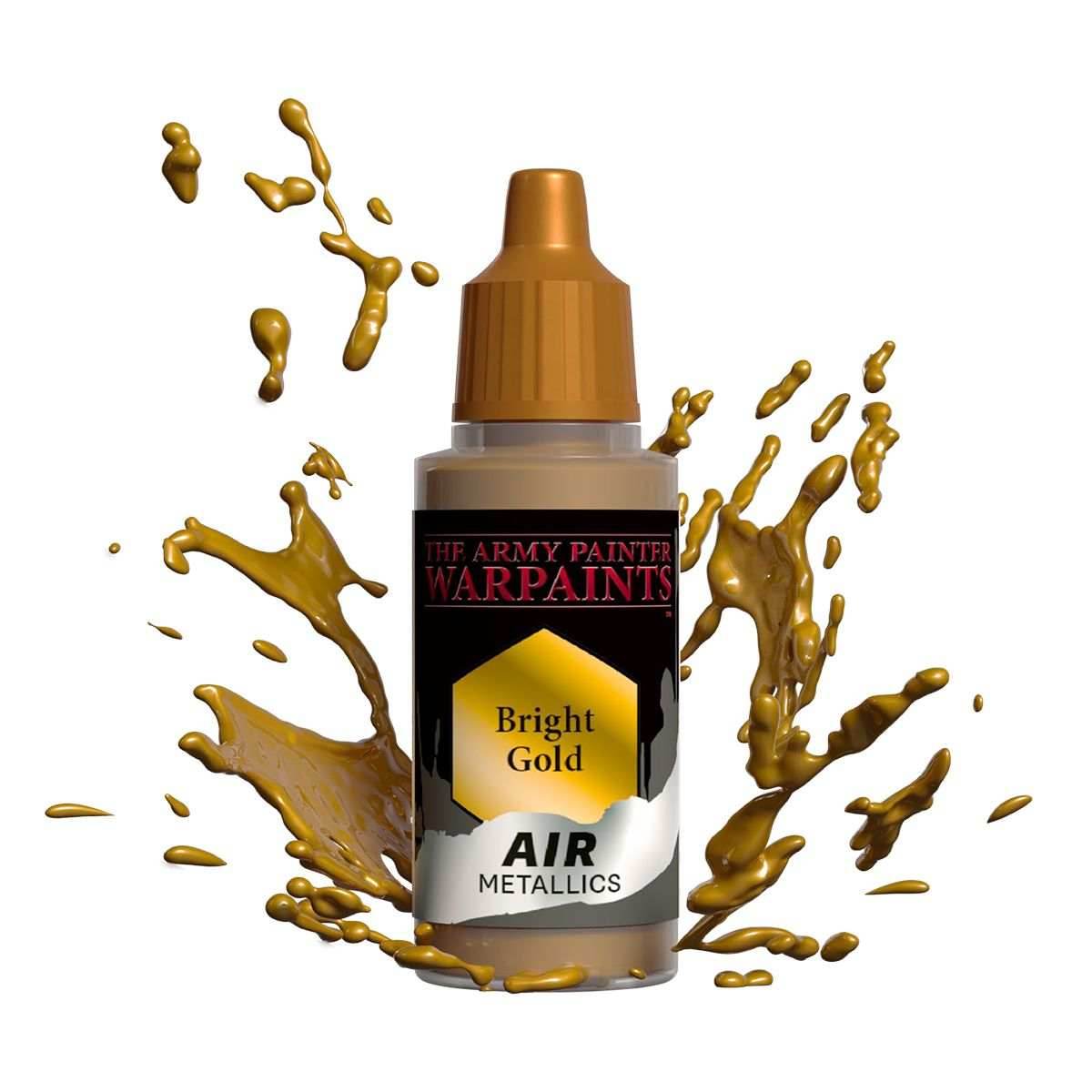 Army Painter Warpaints Air Metallics: Bright Gold 18ml -