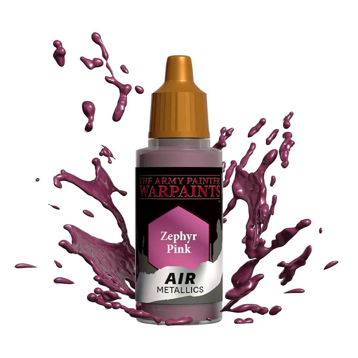 Army Painter Warpaints Air Metallics: Zephyr Pink 18ml -