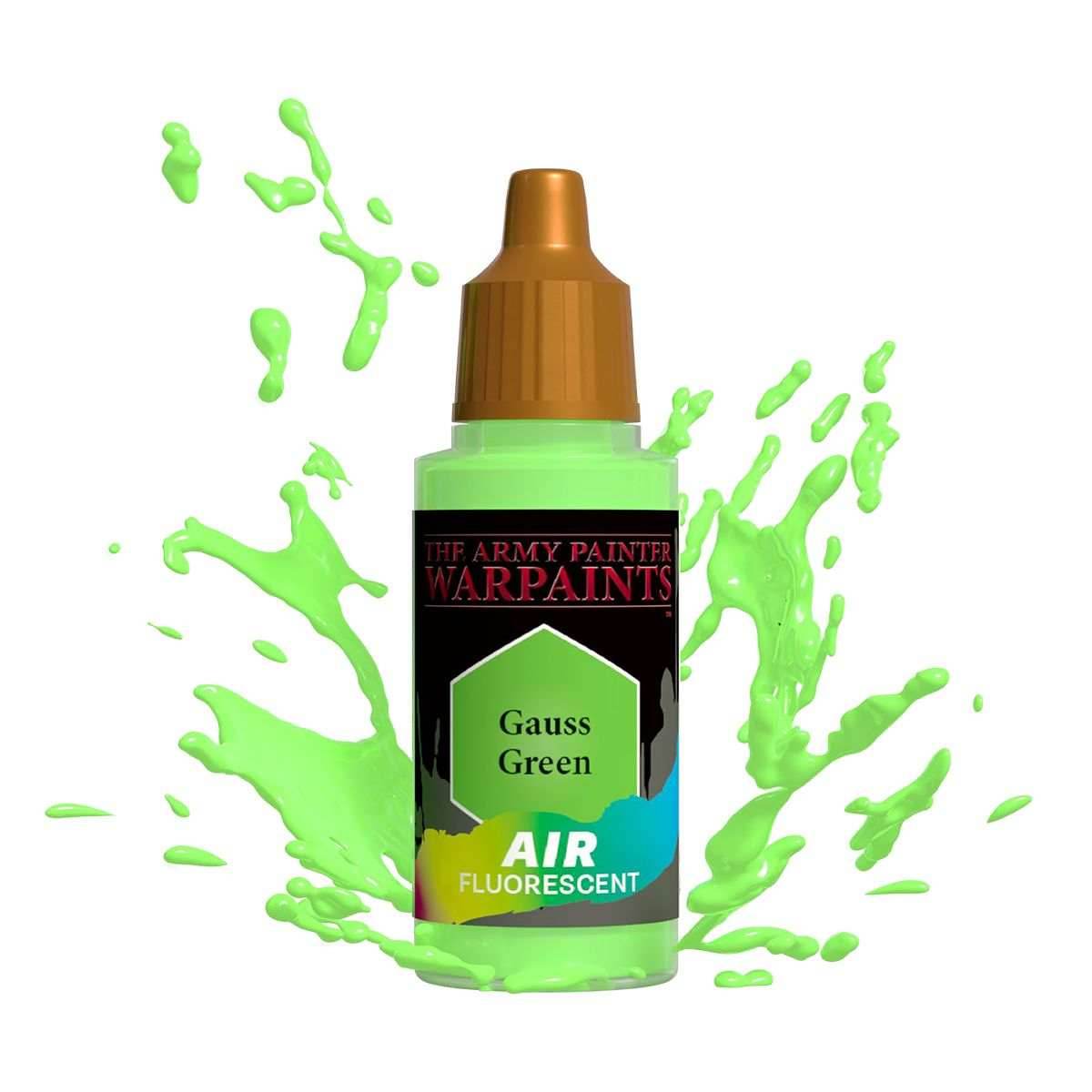 Army Painter Warpaints Air Fluorescent: Gauss Green 18ml -
