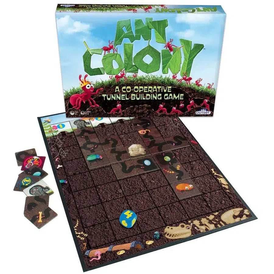 Ant Colony Co-Operative Board Game Outset -