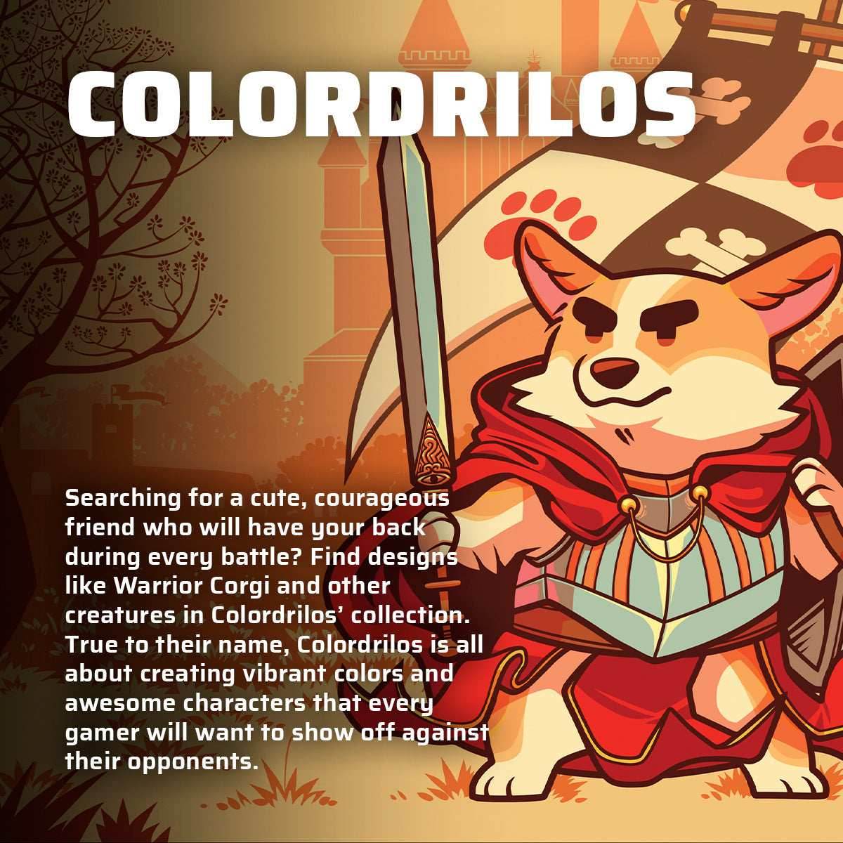 Chromatic Dragons Playmat - Standard Playmat / Purple / Plain