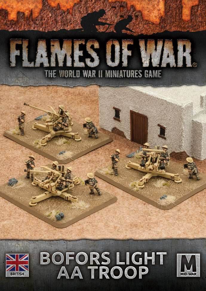Flames of War: British Bofors Light AA Troop (Mid War) -