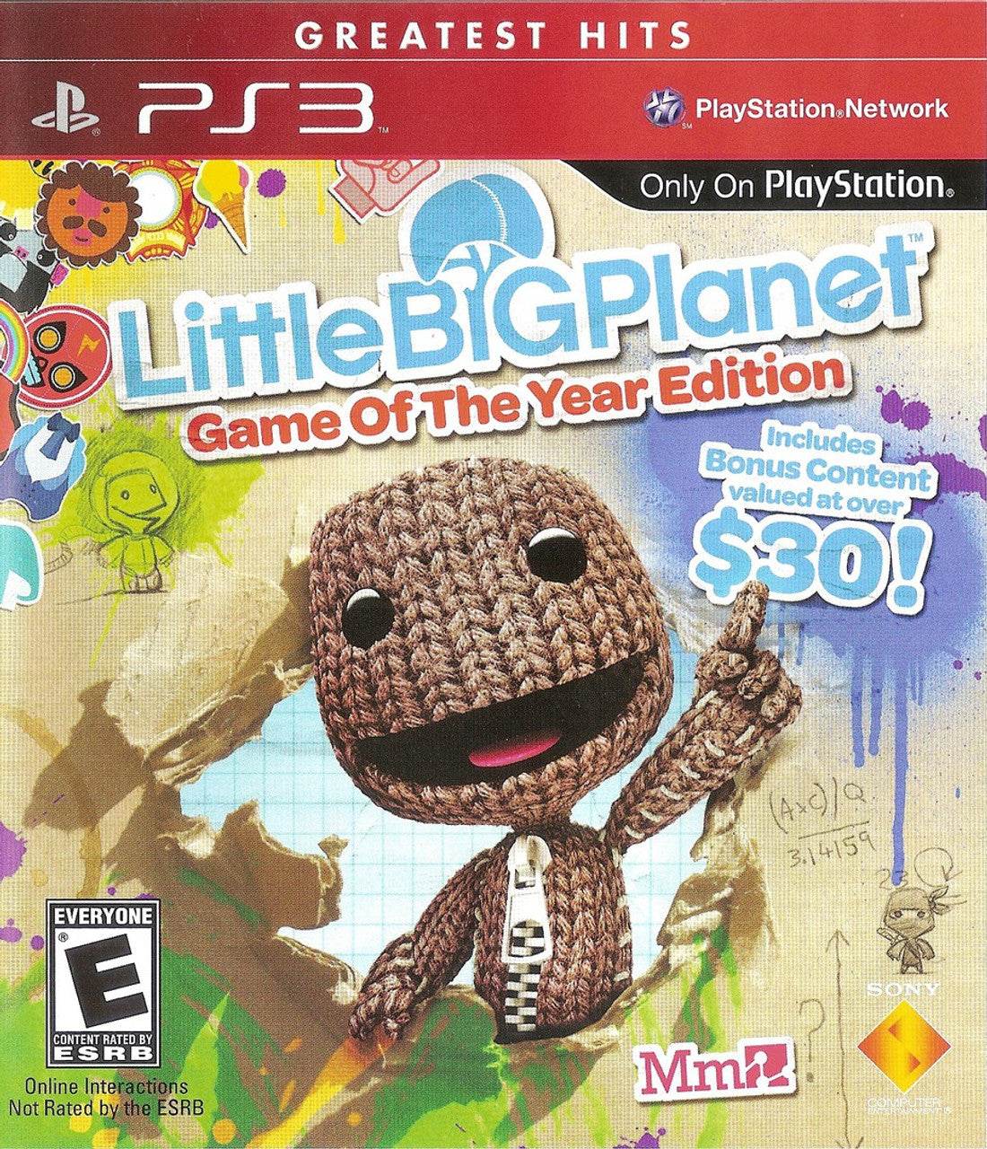 Little Big Planet: Game Of The Year Edition (Greatest Hits) (Playstation 3) - Game Only