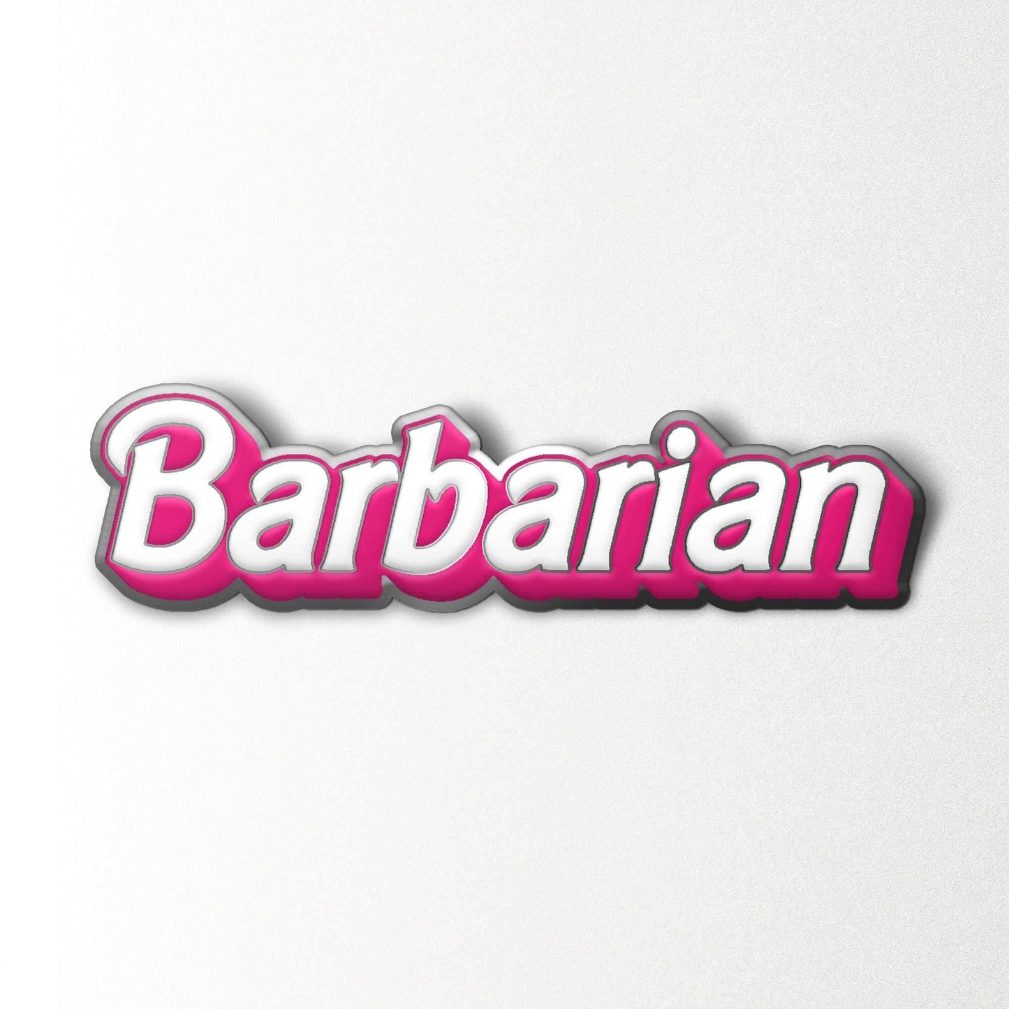 Barbarian - Enamel Pin -