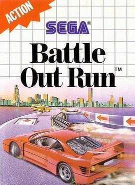 Battle Out Run (Sega Master System) - Game Manual Only