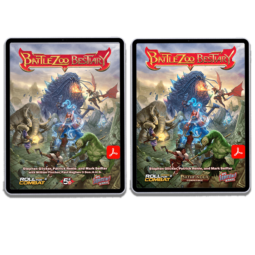 Battlezoo Bestiary PDF - D&D 5E and Pathfinder 2e
