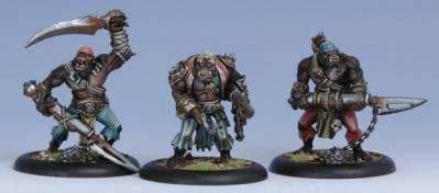 Warmachine: Cryx Black Ogrun Boarding Party -