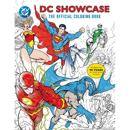 DC Showcase: The Official Coloring Book