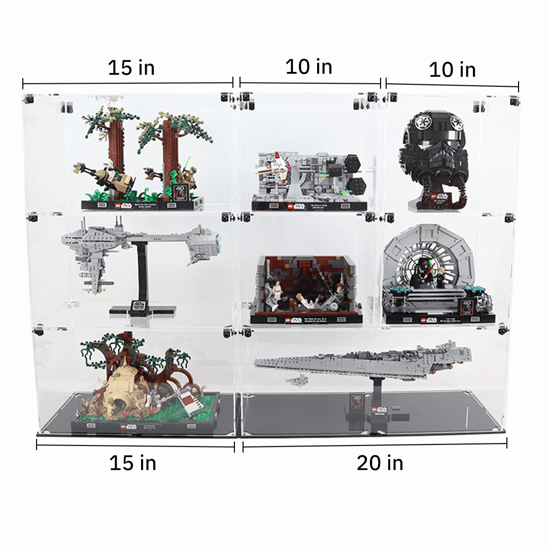 Mini Stacker 10x8x8 - Clear / UV Protection