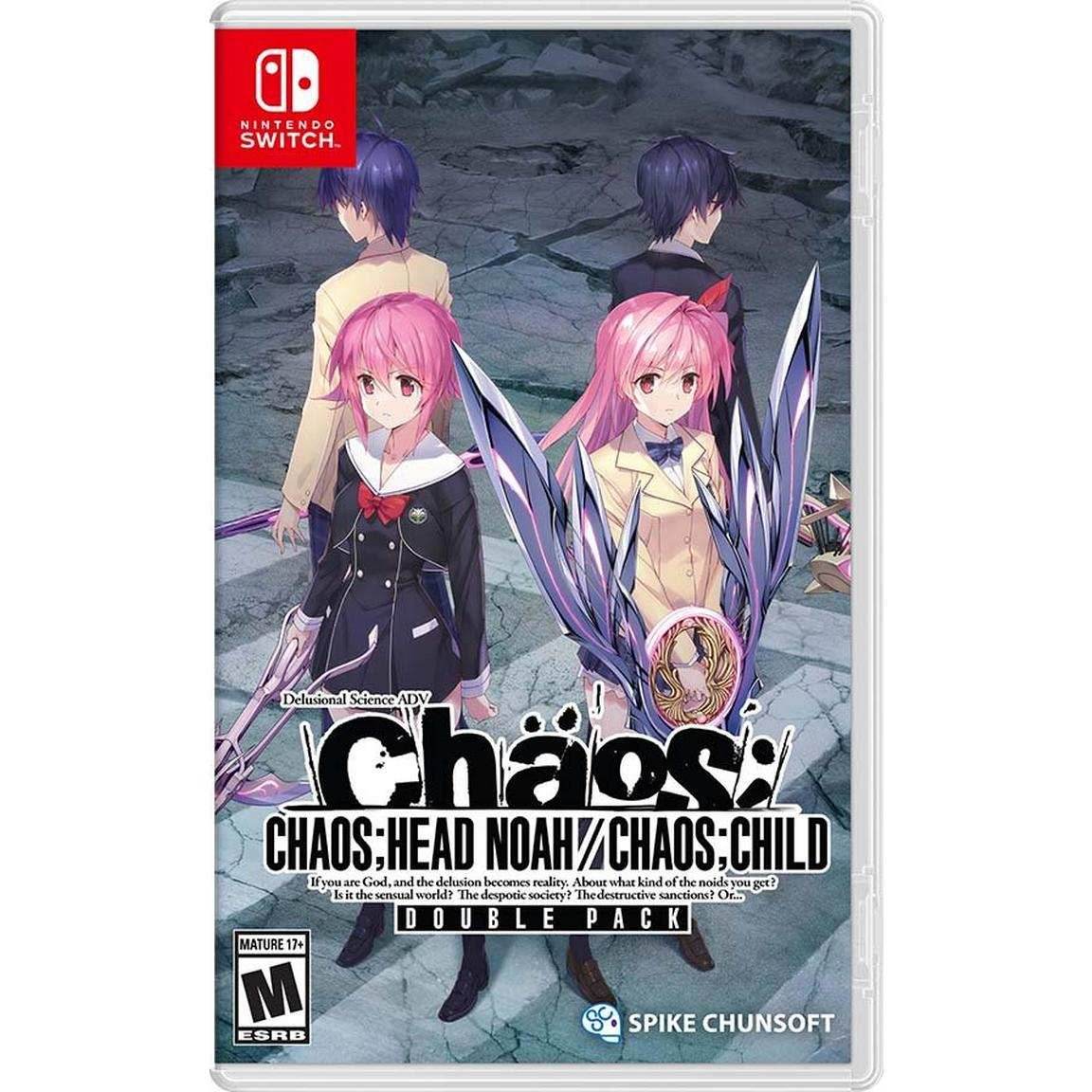 Chaos;Head Noah / Chaos;Child Double Pack: Steelbook Launch Edition (Nintendo Switch) - Game Only