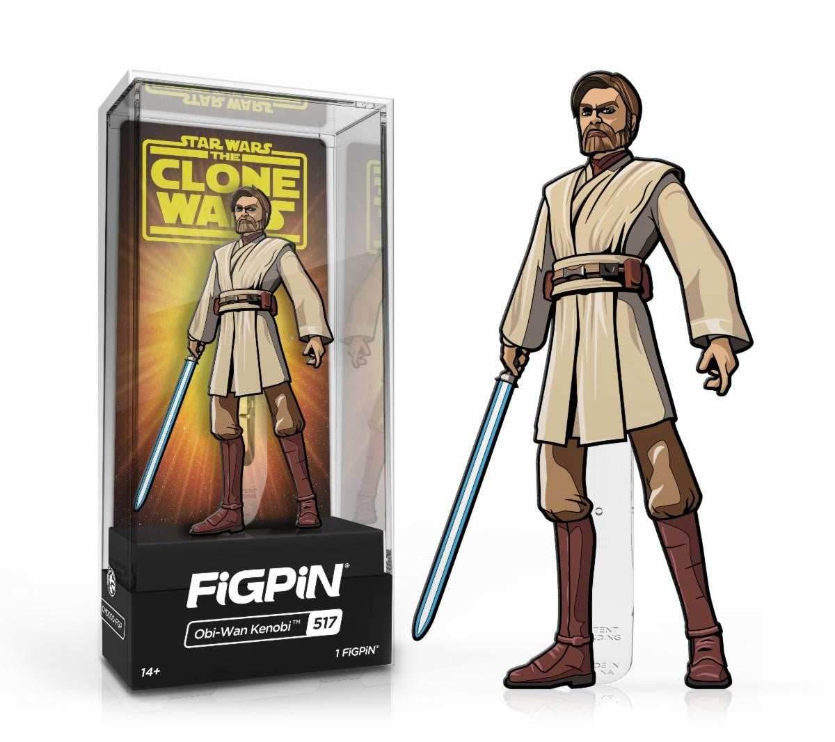 FiGPiN: Star Wars: The Clone Wars - Obi-Wan Kenobi #517 -