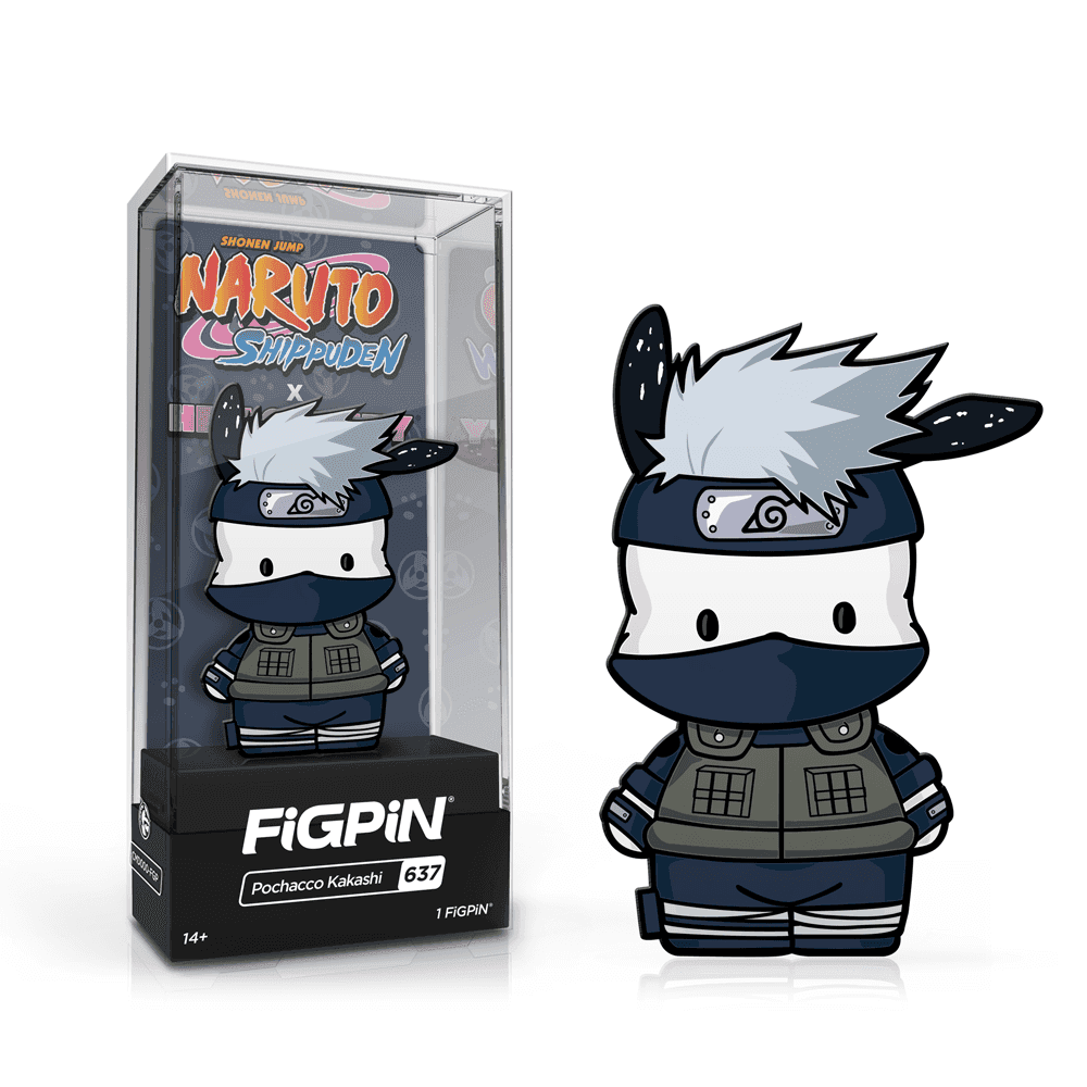 FiGPiN: Naruto x Hello Kitty - Pochacco Kakashi #637 -