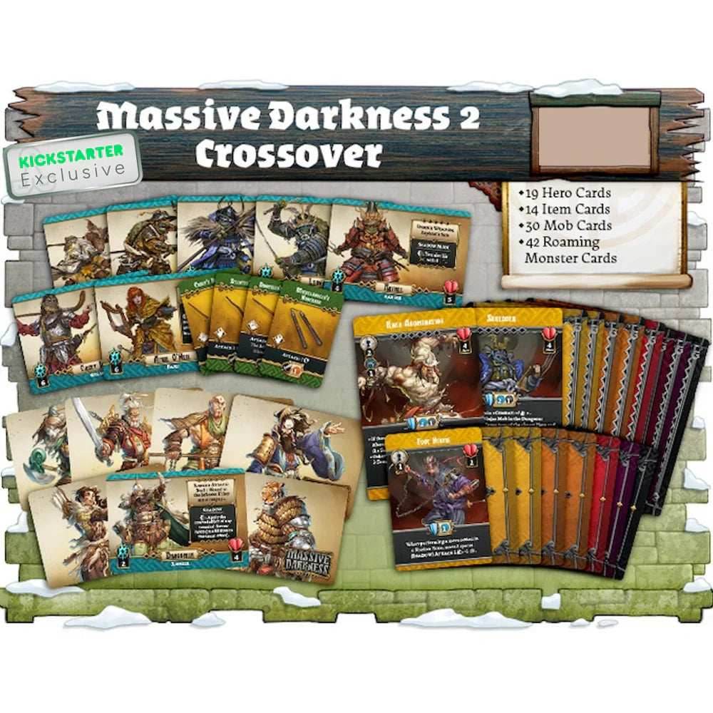 Zombicide: White Death Massive Darkness 2 Crossover - Kickstarter Exclusive -