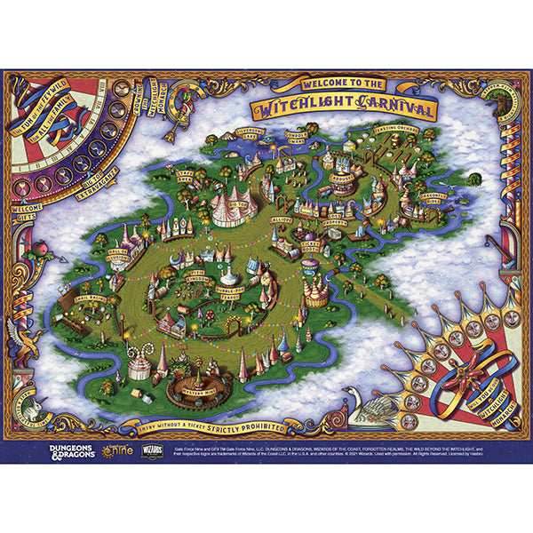 D&D: The Wild Beyond the Witchlight - Map Set -