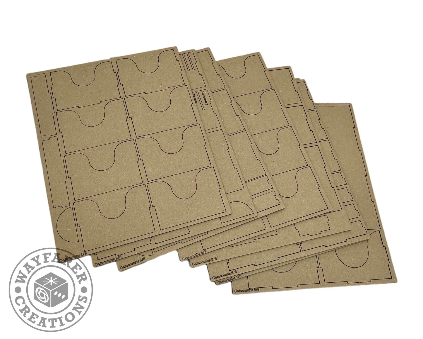 Clank! Catacombs Board Game Organizer Insert -