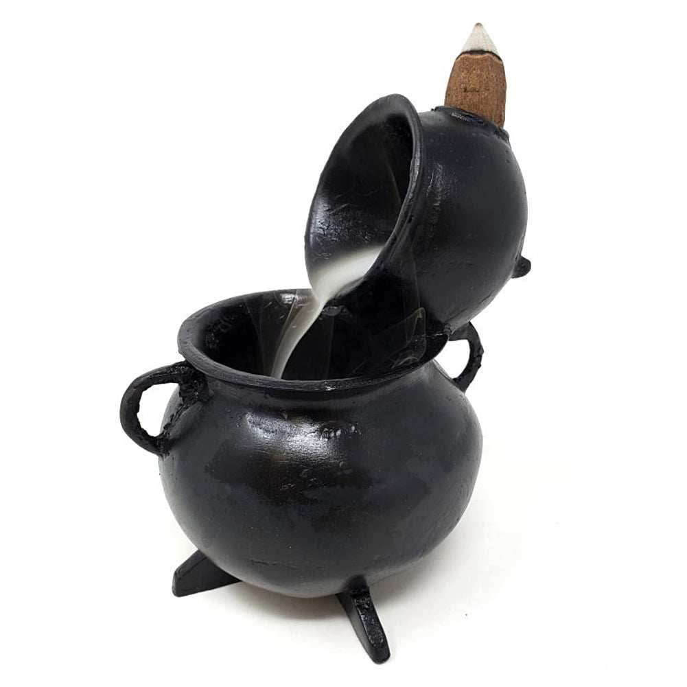 Cauldron Backflow Incense Burner -