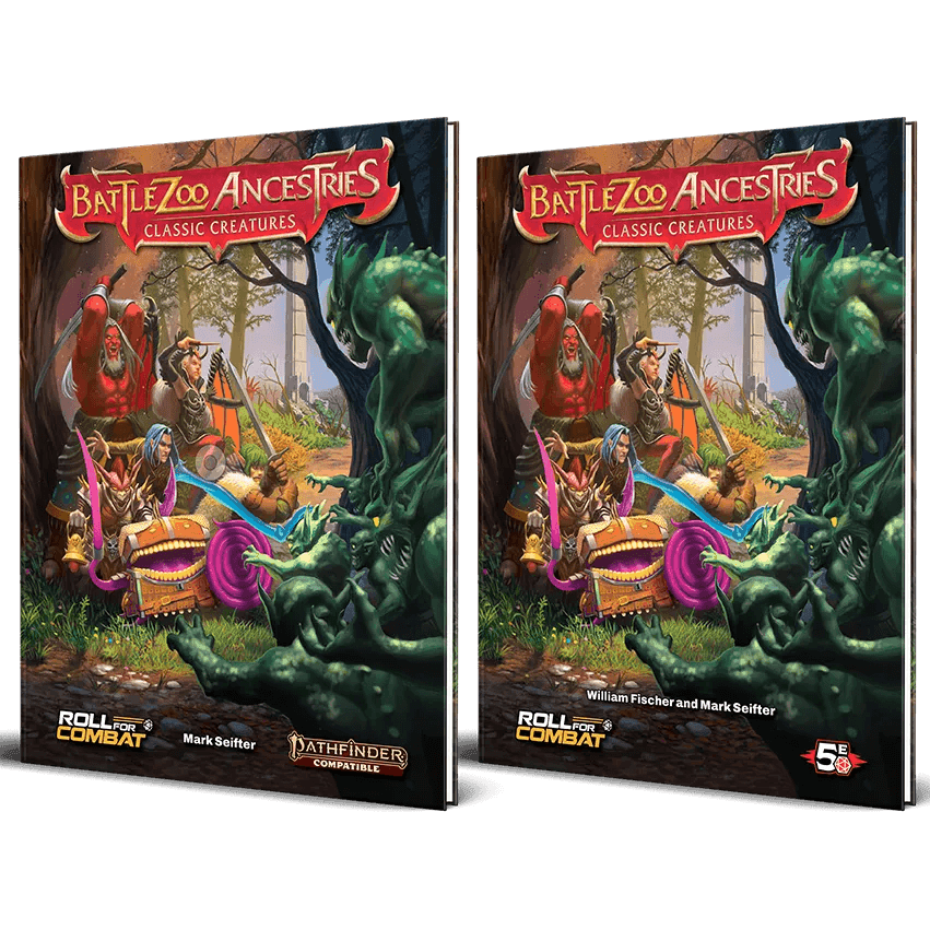 Battlezoo Ancestries: Classic Creatures Hardcover & PDF - D&D 5E and Pathfinder 2e