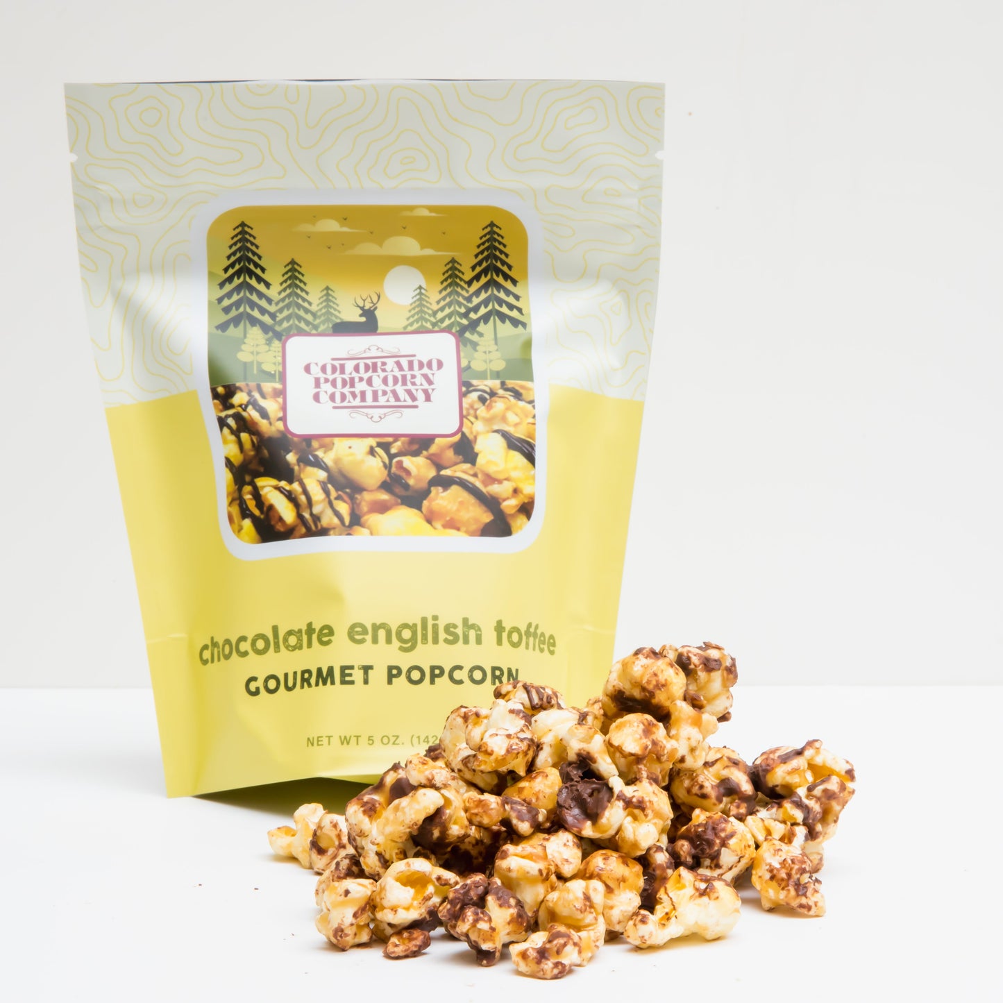 Chocolate English Toffee Popcorn