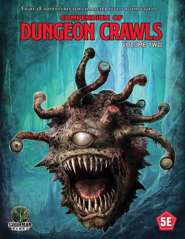 Fifth Edition Fantasy: Compendium of Dungeon Crawls Volume 2 -
