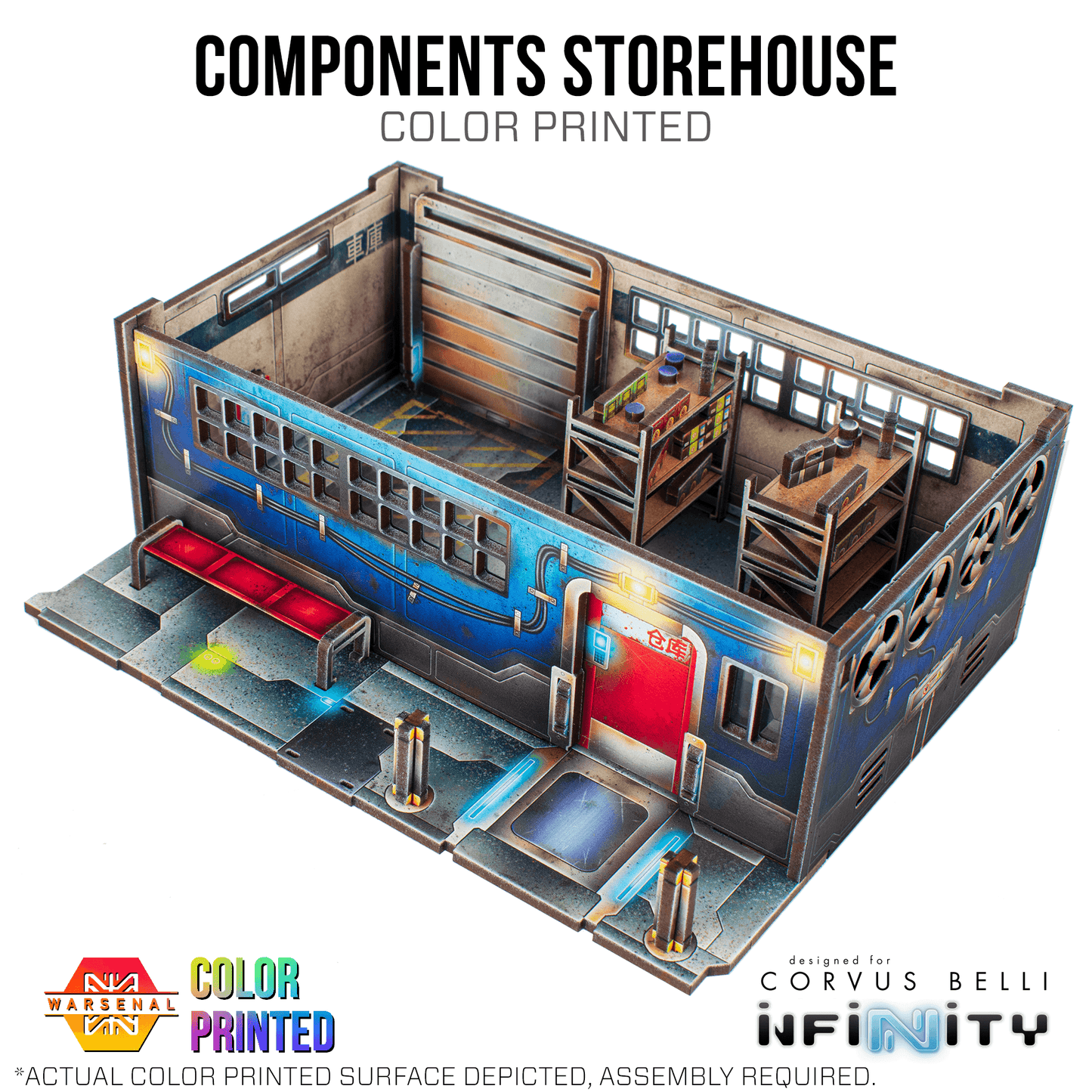 Xiguan Components - Ground Floors - Component Warehouse / Color Printed