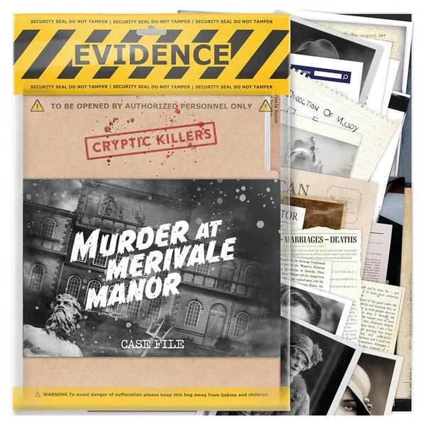 Cryptic Killers: Murder at Merivale Manor -