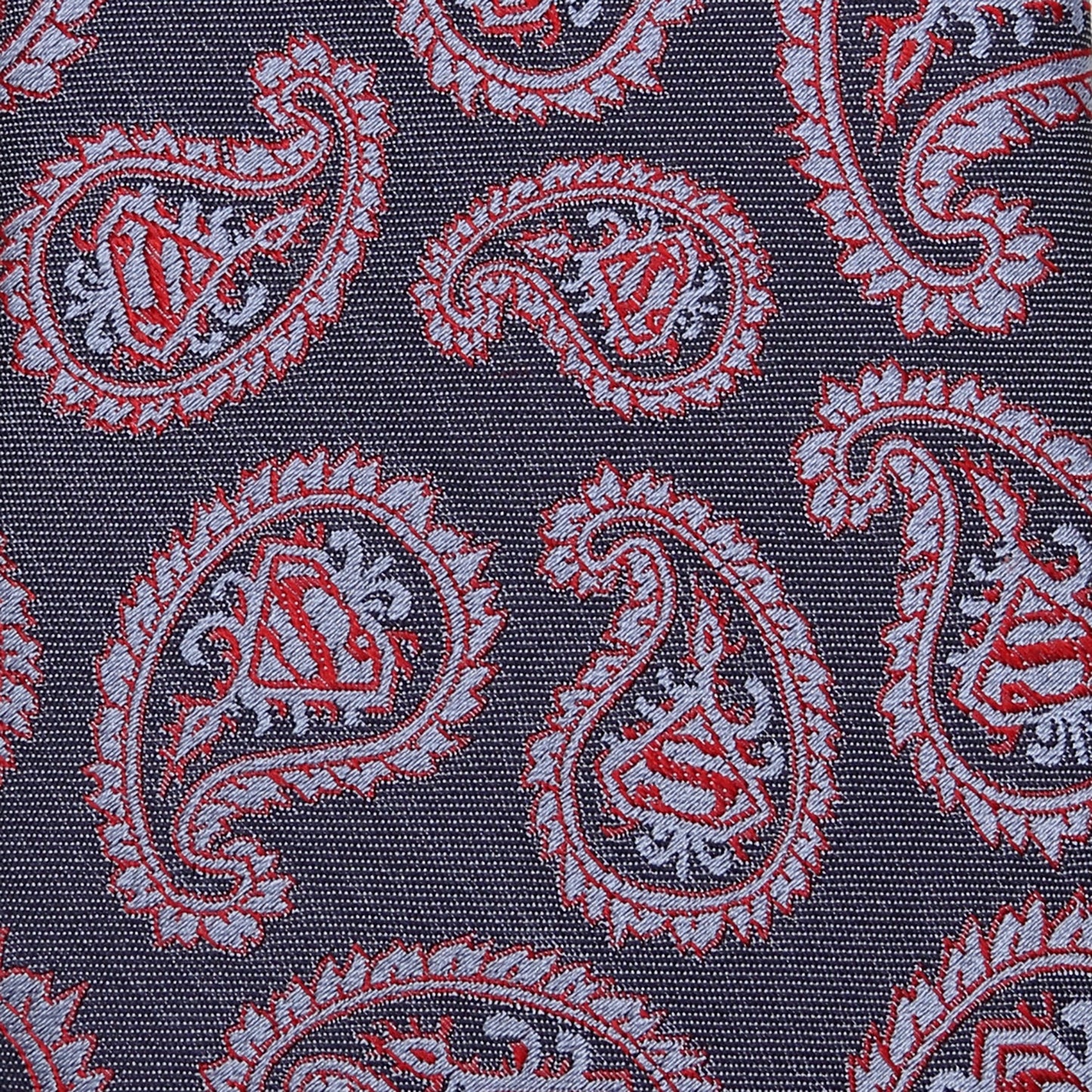 DC Superman Red and Blue Paisley Tie