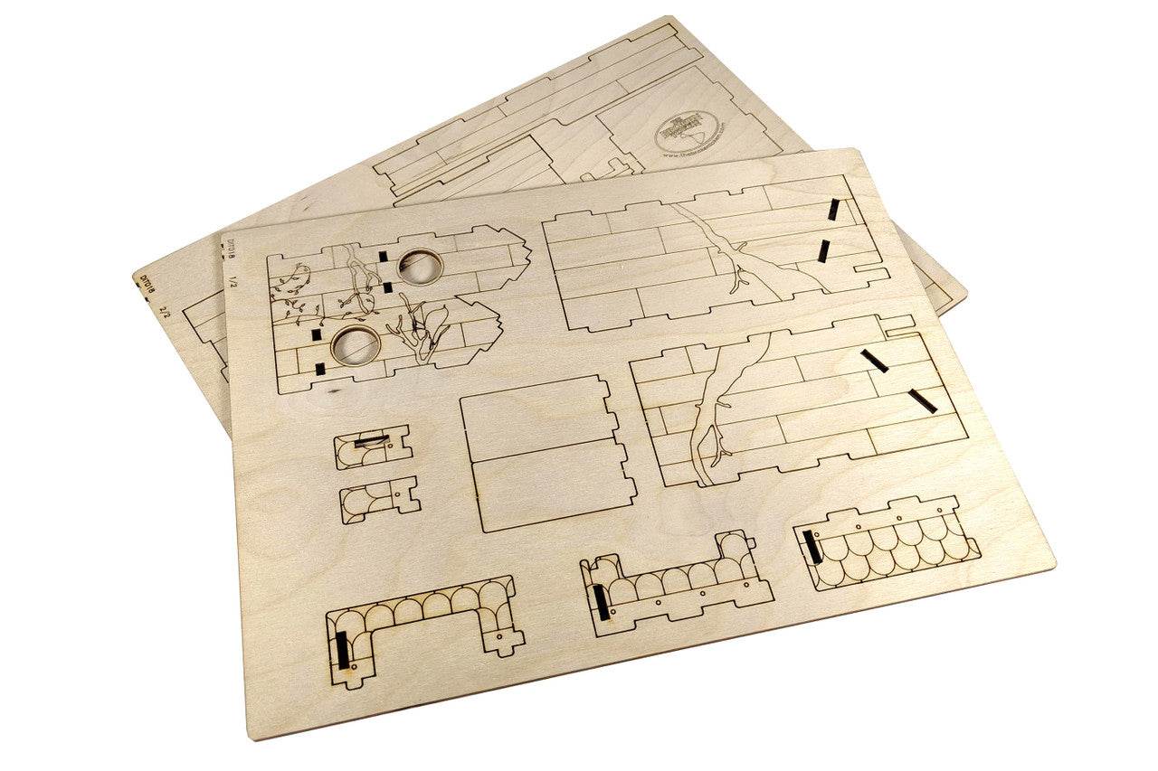 Mini Dice Tower - Birdhouse -