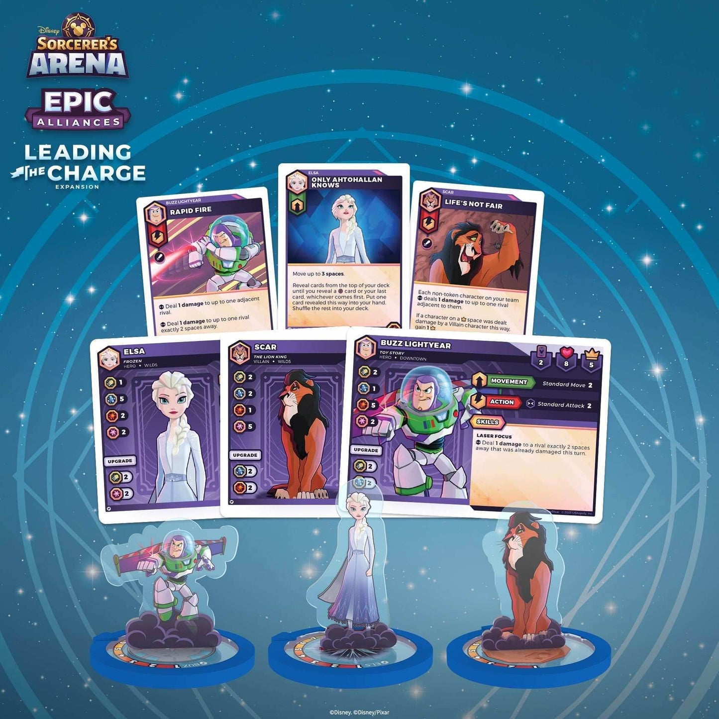 Disney Sorcerer's Arena: Epic Alliances - Leading the Charge Expansion 3 -