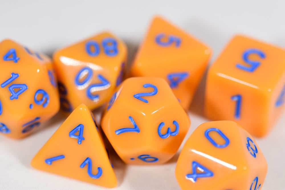 Essence of Tiger Ocean Orange w/Blue Numbers -