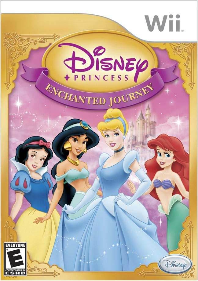 Disney Princess Enchanted Journey (Wii) - Game Manual Only