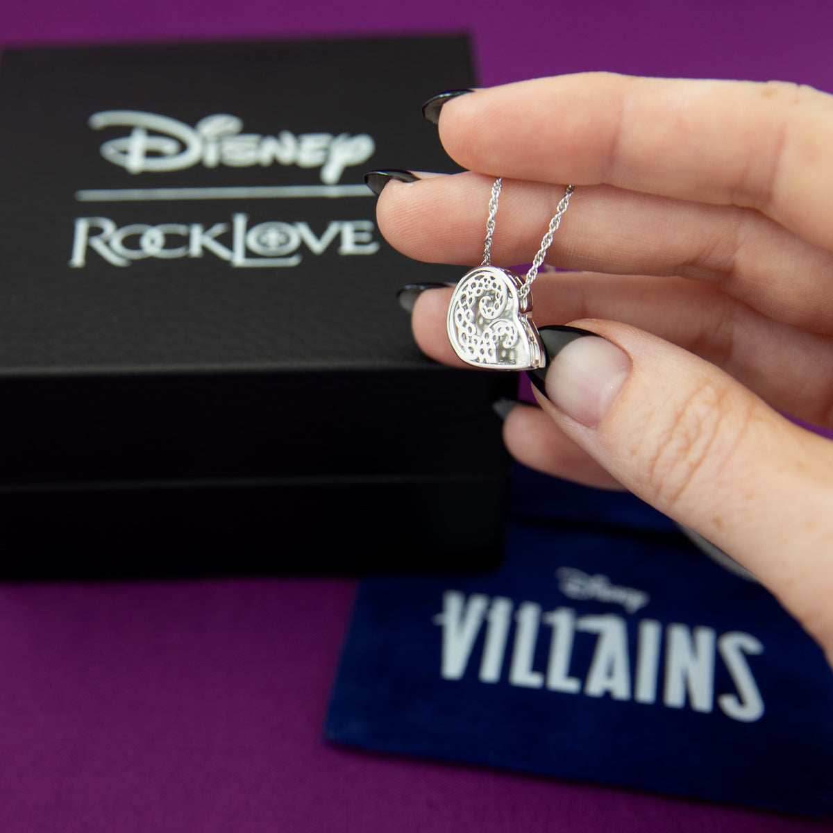 Disney X RockLove DISNEY THE LITTLE MERMAID Ursula Iconic Villains Necklace -