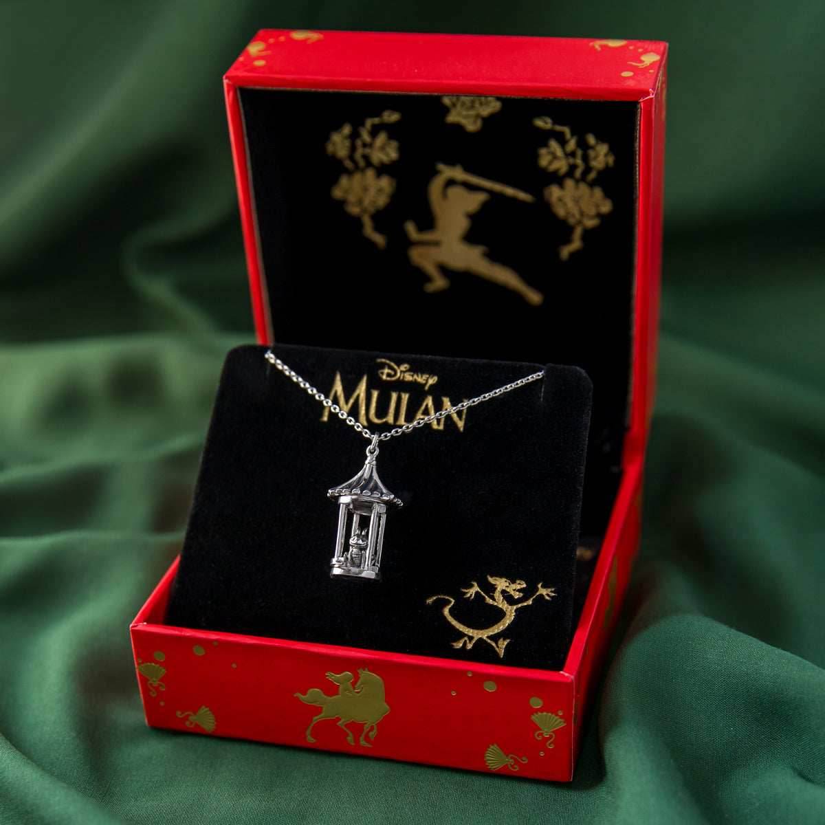 Disney X RockLove MULAN Good Luck Cri-Kee Necklace -