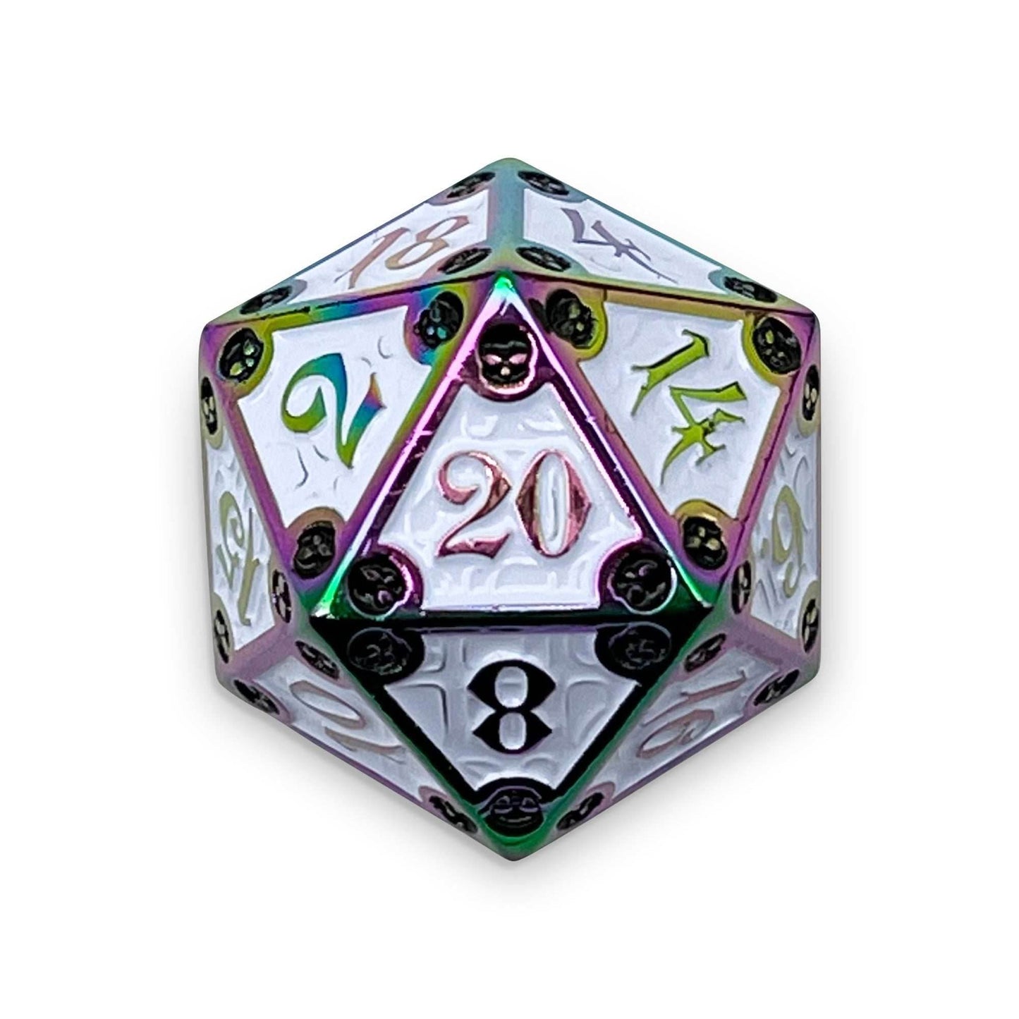 Dungeon Delve Runestones™ - 25mm D20 - Bone Yard -