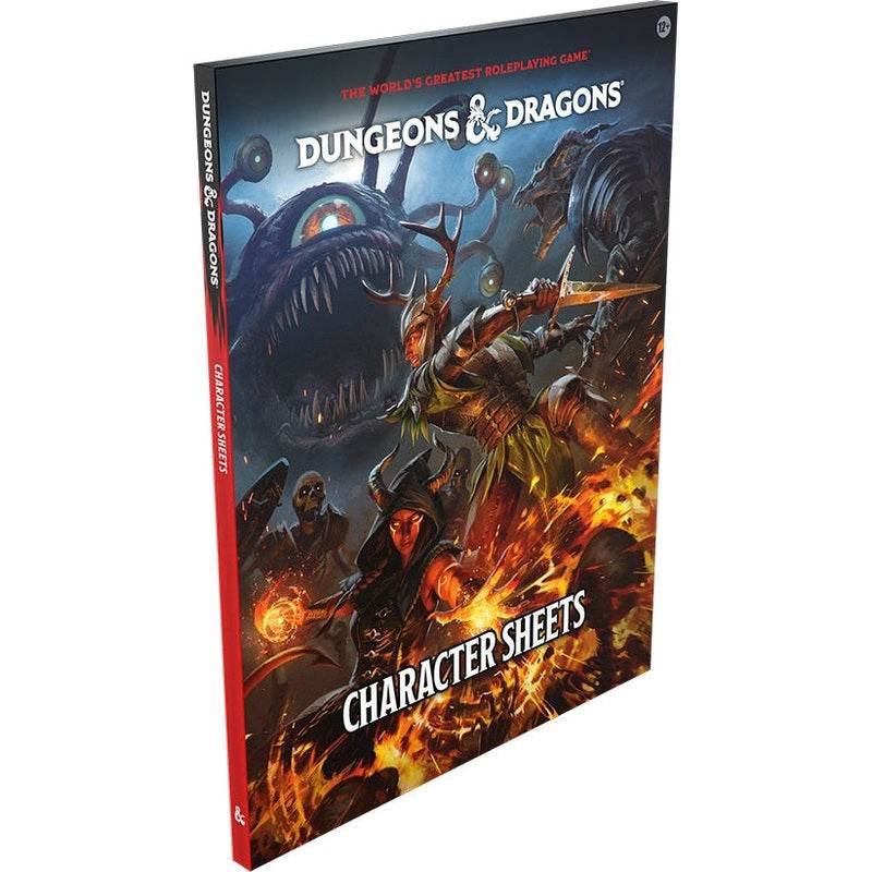 Dungeons & Dragons RPG: Character Sheets (2024) -