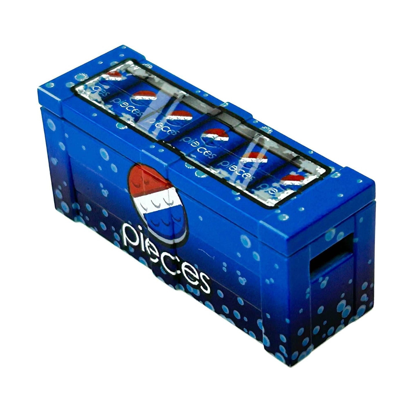 Pieces Soda BrickArms Custom Printed Crate - B3 Customs -