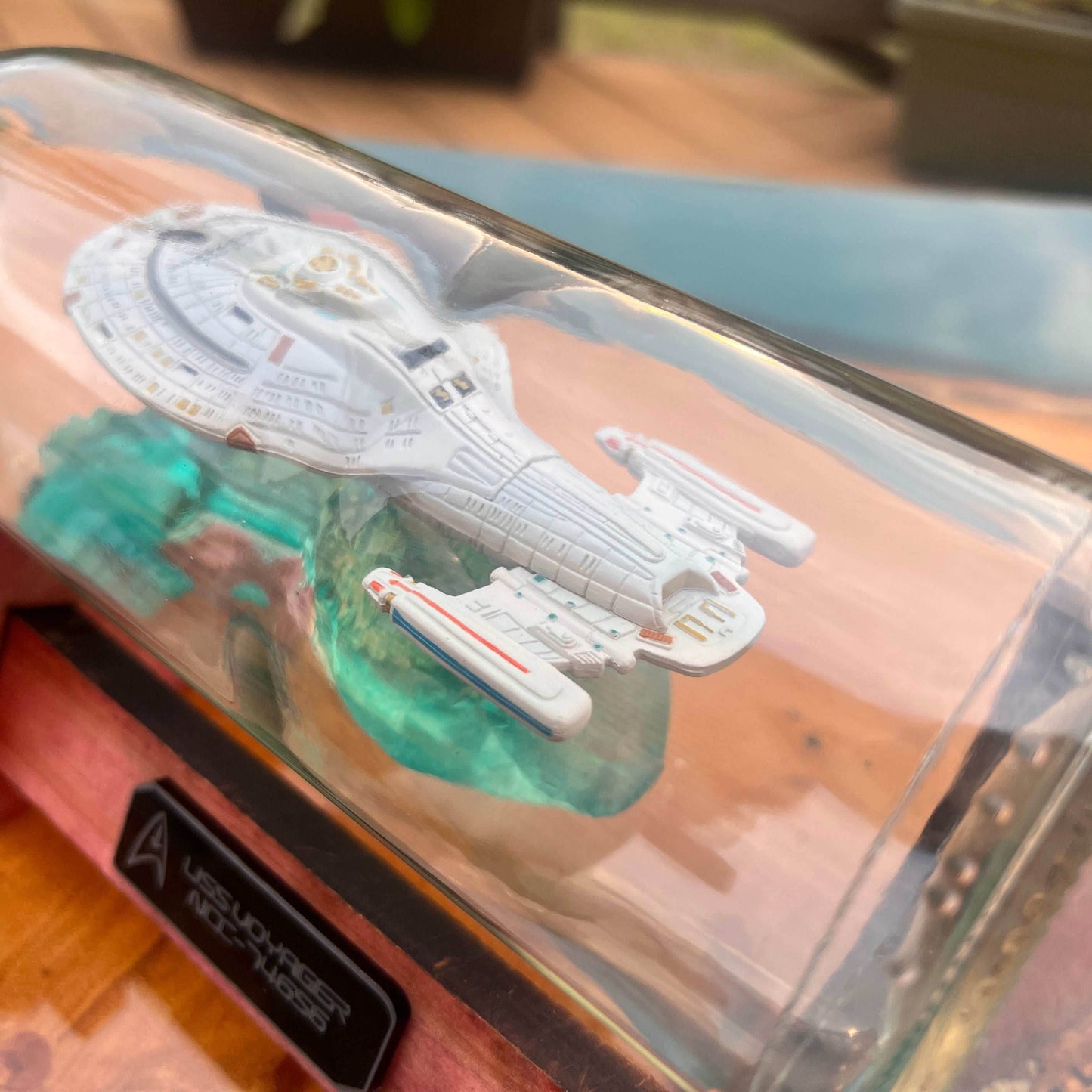 Star Trek NCC-74656 Voyager in a Bottle -