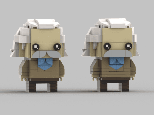 Albert Einstein - B3 Customs® Building Set -