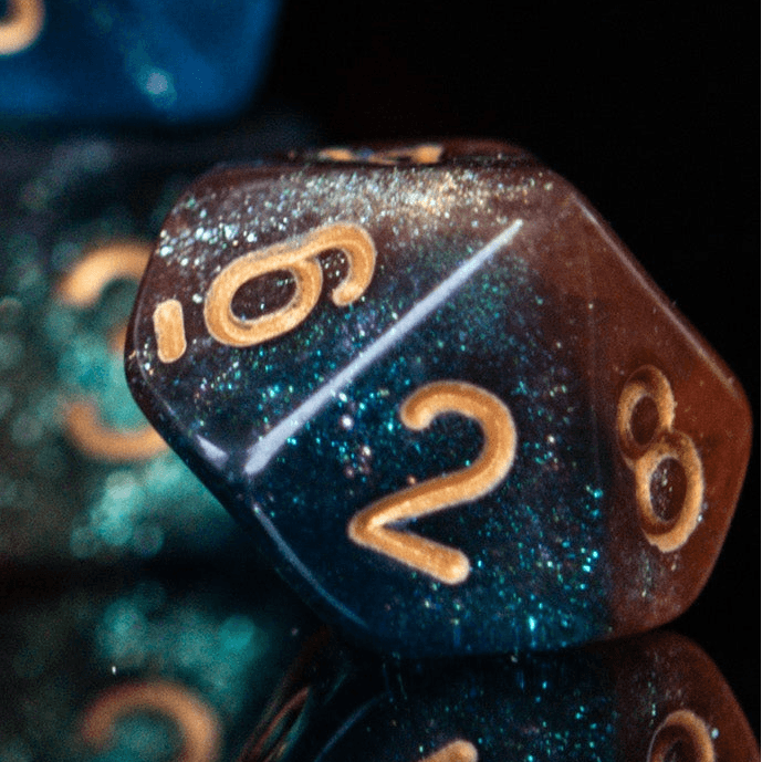 Elixir of Solace Acrylic Dice Set -