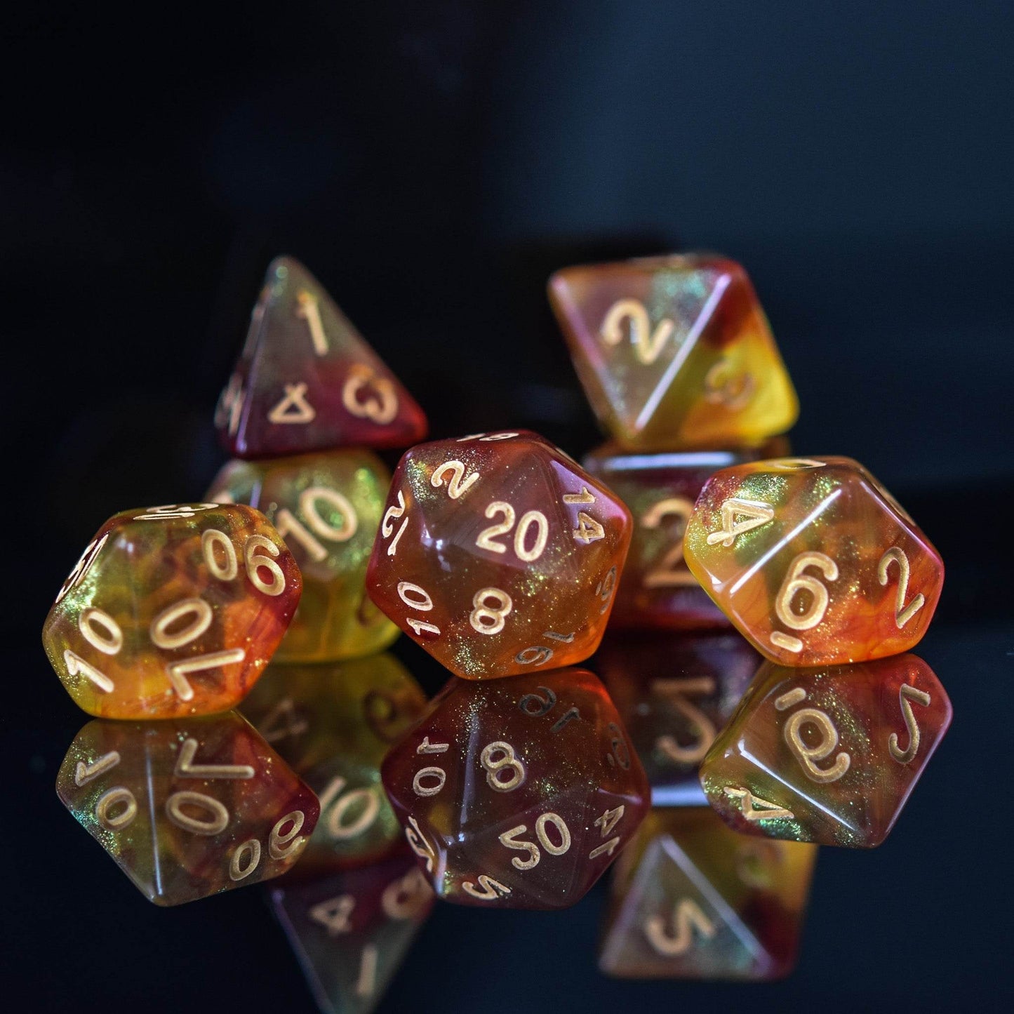 Elixir of Vitality Acrylic Dice Set -