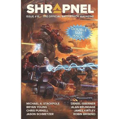 BattleTech: Shrapnel, Issue #15: (The Official BattleTech Magazine) - Paperback -