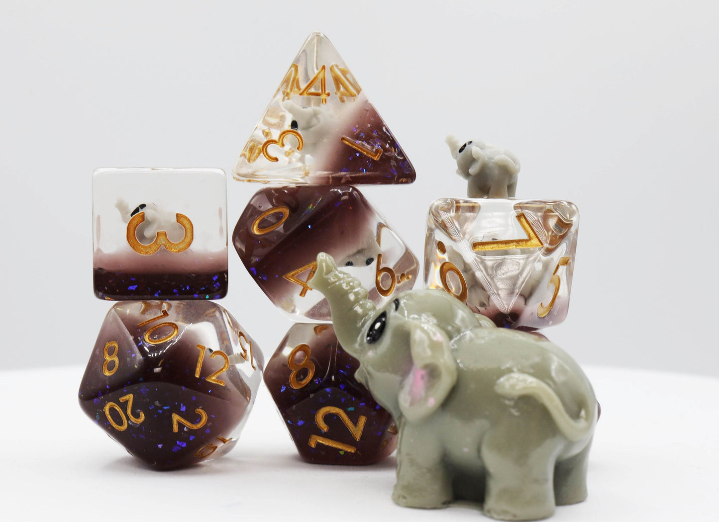 Elephant RPG Dice Set -