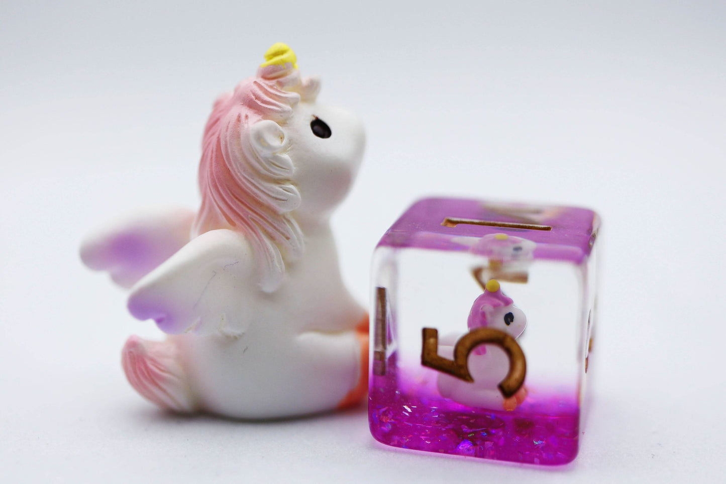 Mystic Unicorn RPG Dice Set -