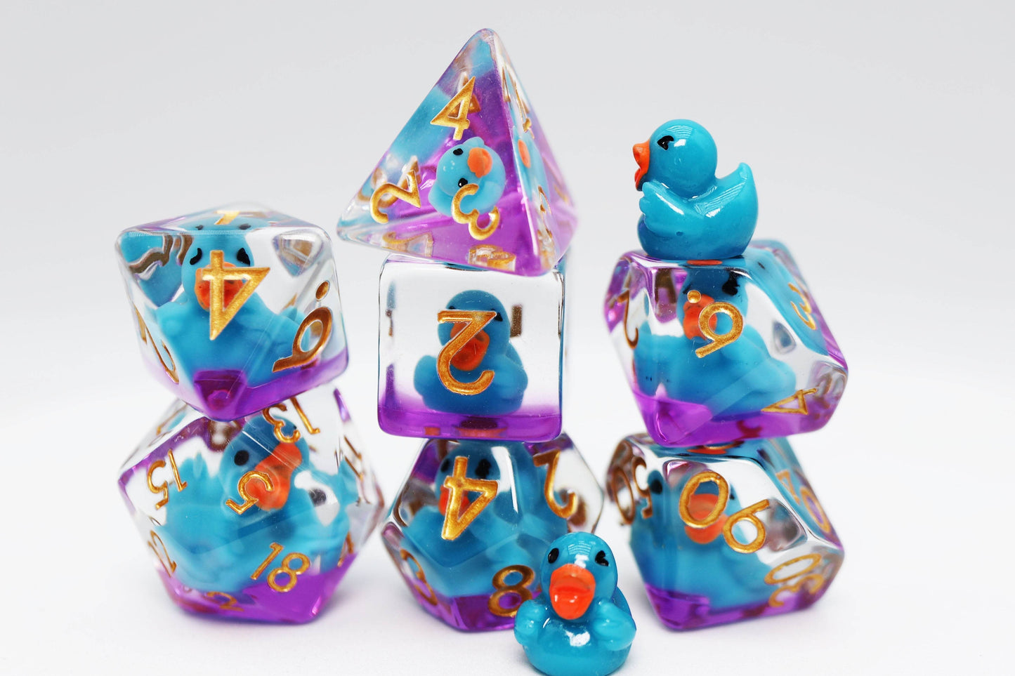 Duck on the Pond RPG Dice Set -