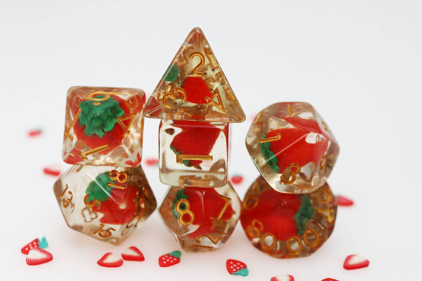 Wild Strawberries RPG Dice Set -