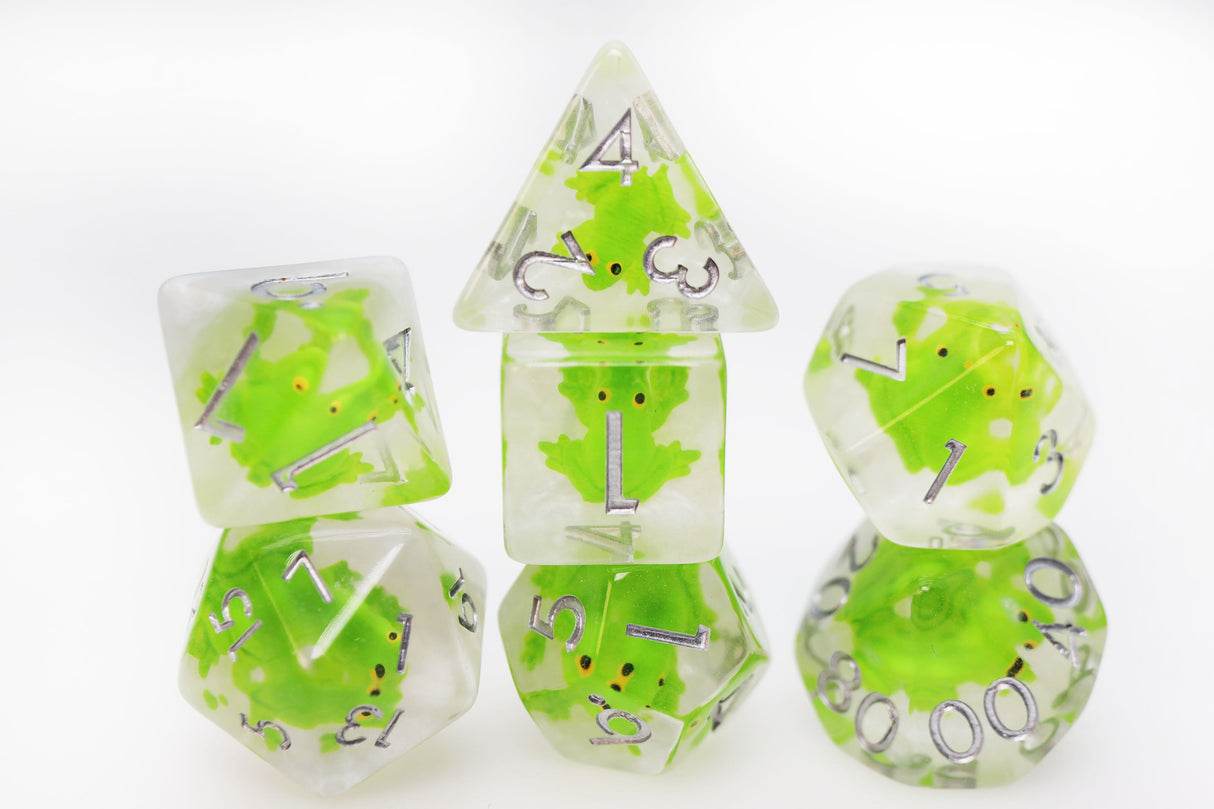 Frozen Frog RPG Dice Set -