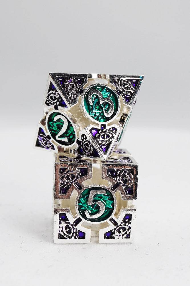 Oculus: Angelic - Metal RPG Dice Set -