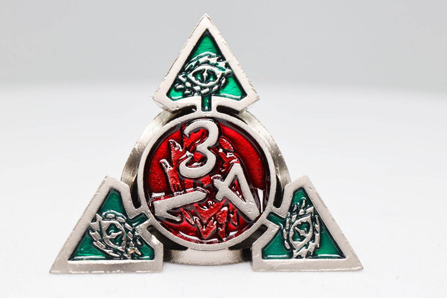 Oculus: Bewildered - Metal RPG Dice Set -